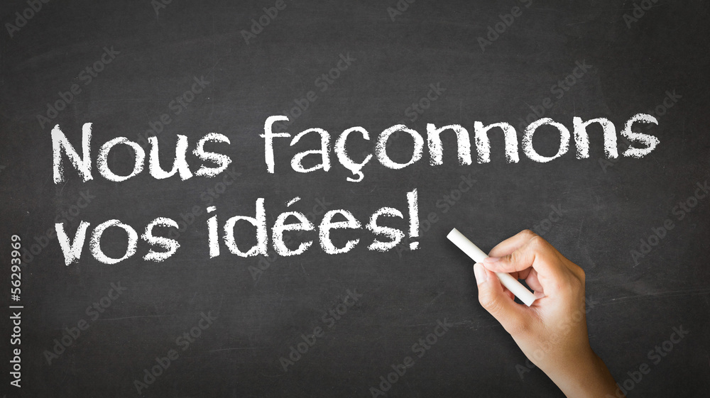 We Shape Your Ideas (In french) We Shape Your Ideas (In french)