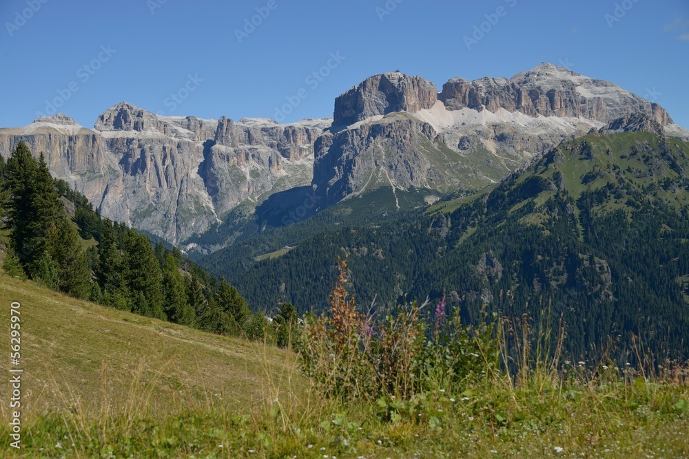 Obraz premium Sass Pordoi