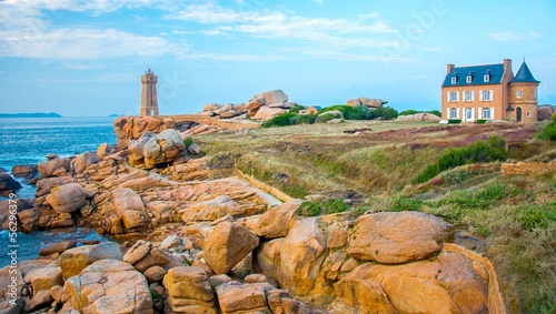 Foto Bretagne, Ploumanac'h à Perros-Guirec