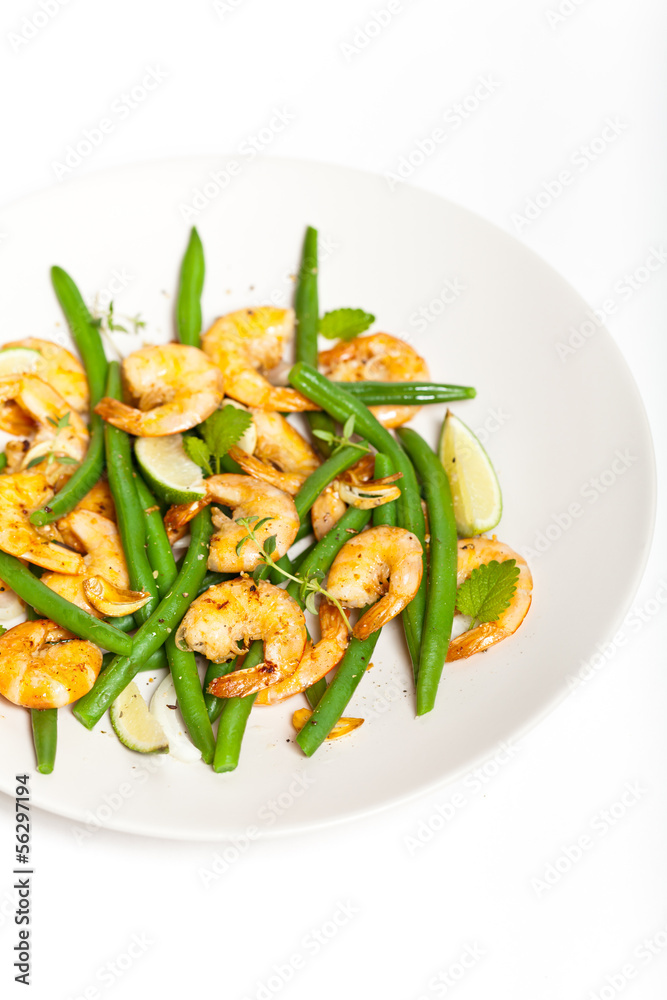 Grilled Shrimp and Green Bean Salad Grilled Shrimp and Green Bean Salad