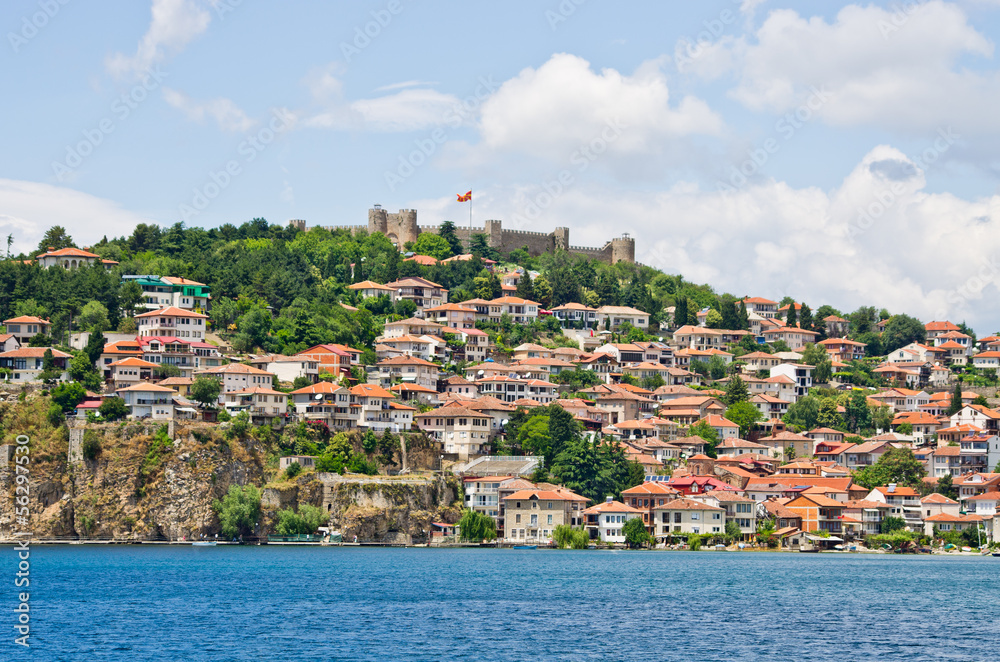 Cityscape of Ohrid, Macedonia