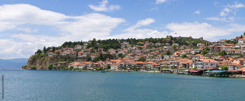 Cityscape of Ohrid, Macedonia