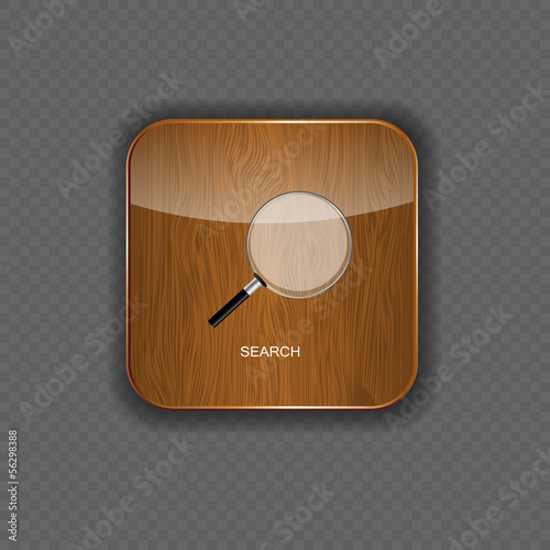 Search wood application icons