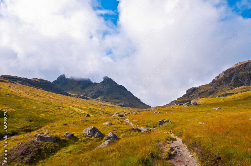 Path leading into the wild - The cobbler - Scotland