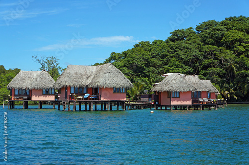 Eco resort above the sea