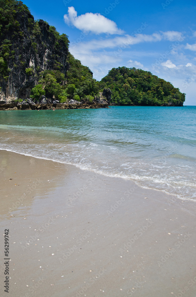 Fototapeta premium Beach and Island