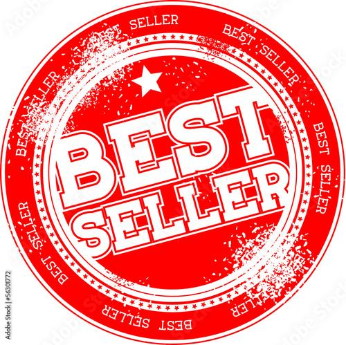 best seller grunge stamp