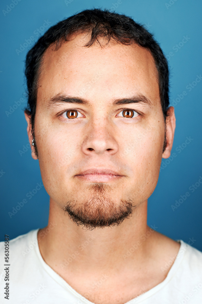 Fototapeta premium real man face