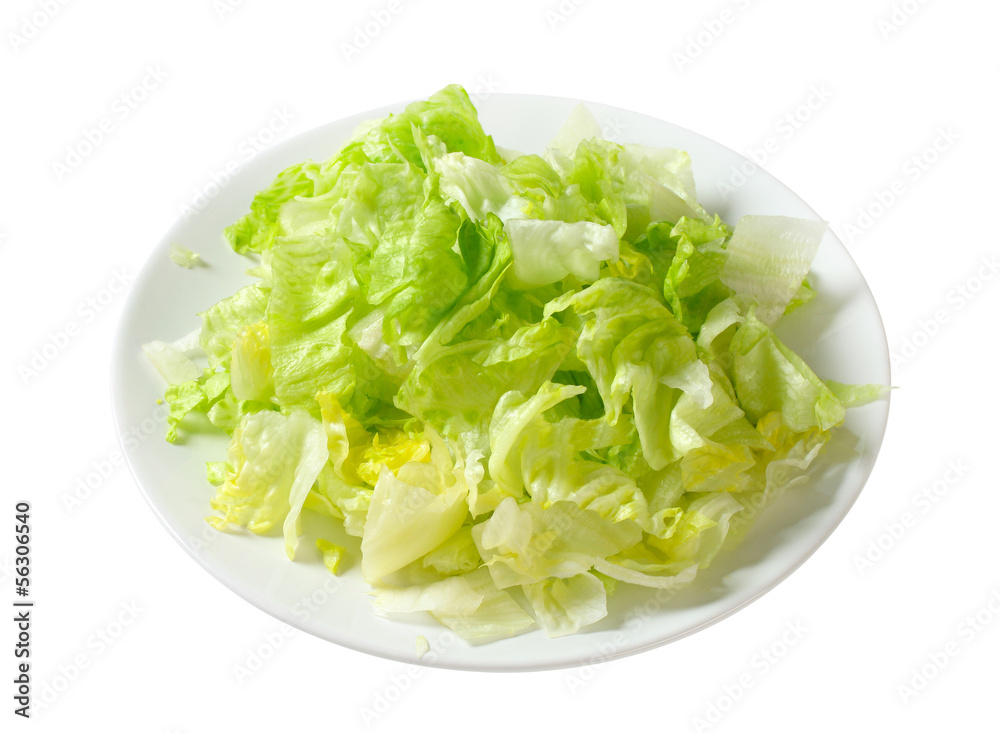 Iceberg lettuce salad