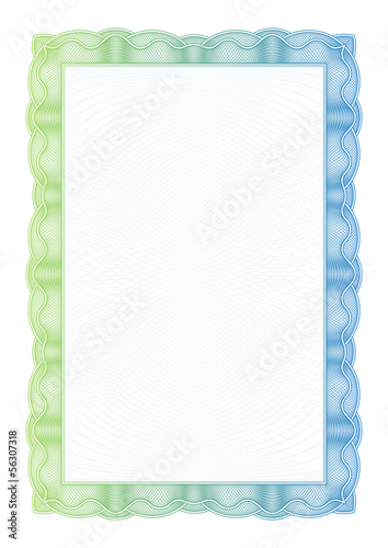 Template certificate, diplomas and currency. Vector illustration