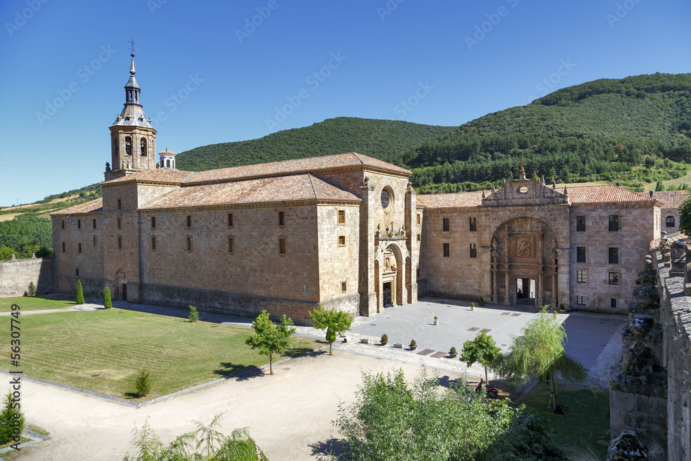 Yuso Monastery in San Millan de La Cogolla, La Rioja