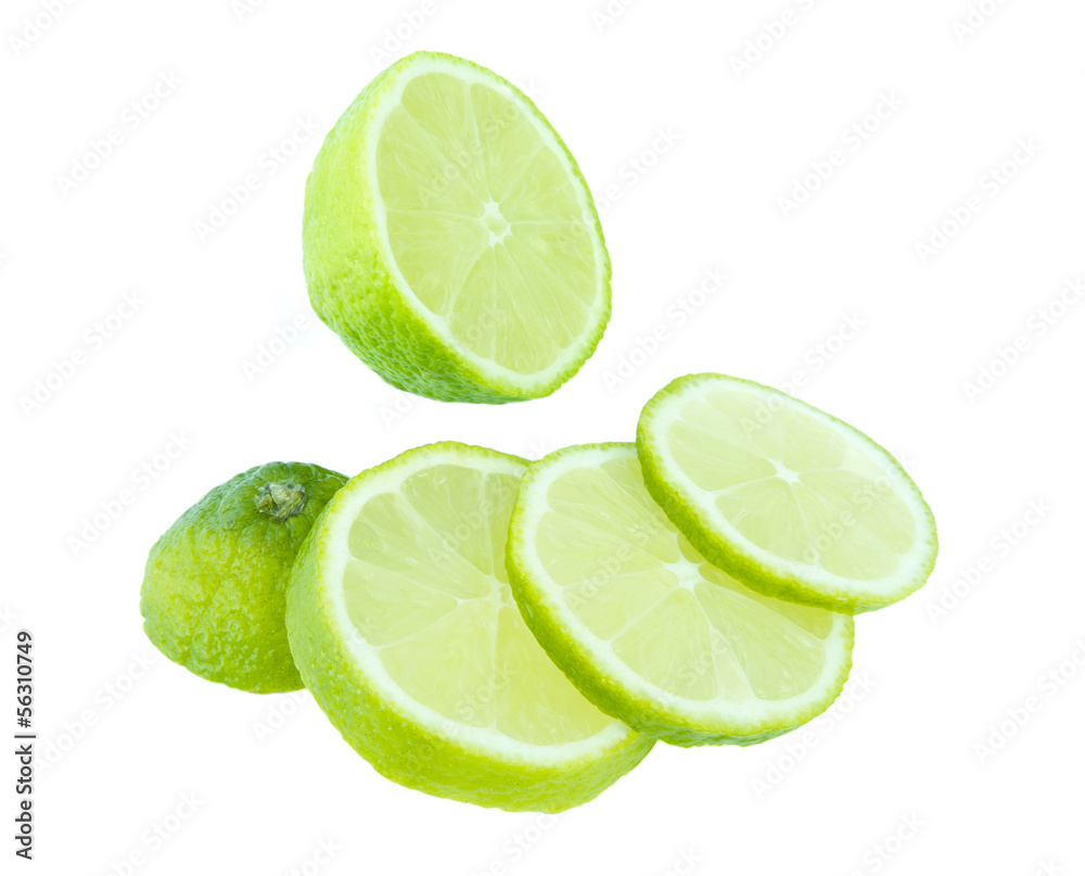 green lime fruit green lime fruit