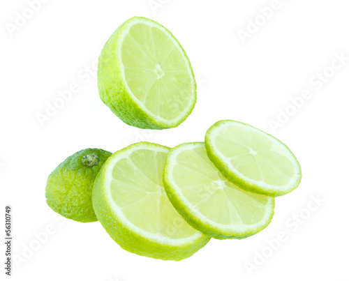 green lime fruit