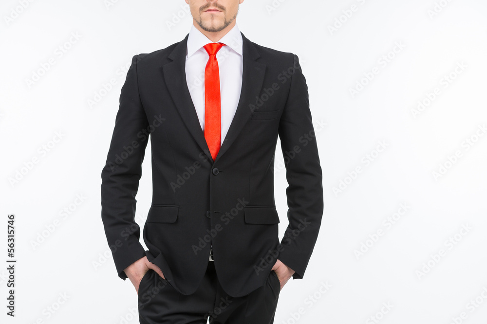 Businessman. Cropped image of bossy young men holding hands in p Businessman. Cropped image of bossy young men holding hands in p