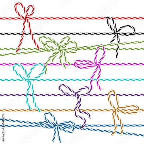 Twine bows