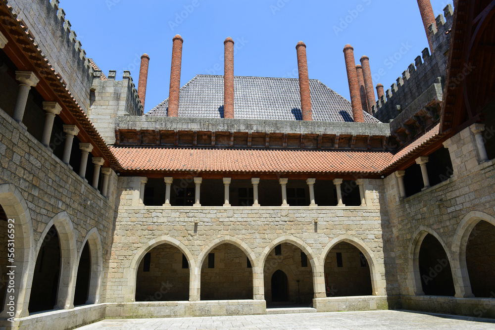 Obraz premium Palace of the Dukes of Braganza, Guimarães, Portugal