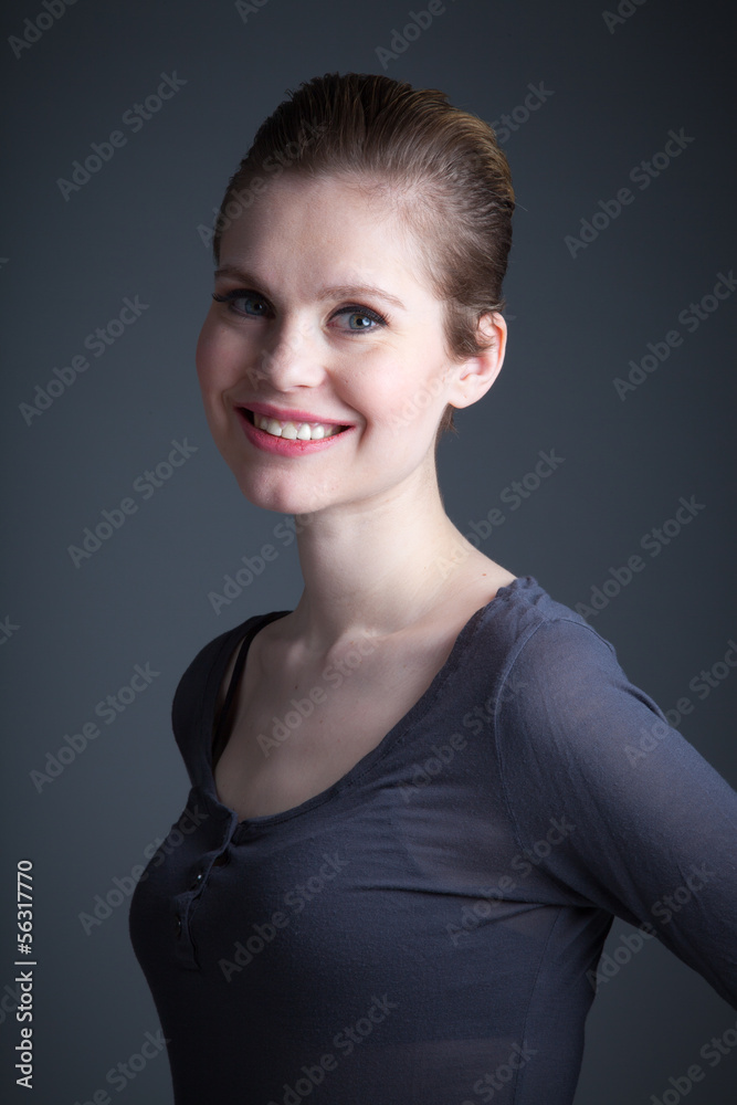 Attractive caucasian girl in her 30 shot in studio Attractive caucasian girl in her 30 shot in studio