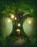 Fantasy tree house