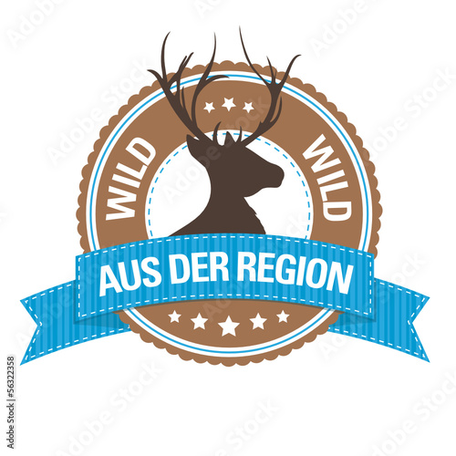 Button: Wild aus der Region