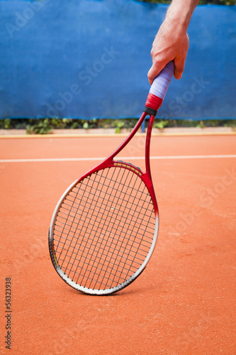 tennis racker photo