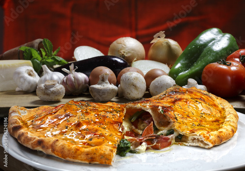 Photos Pizza calzone