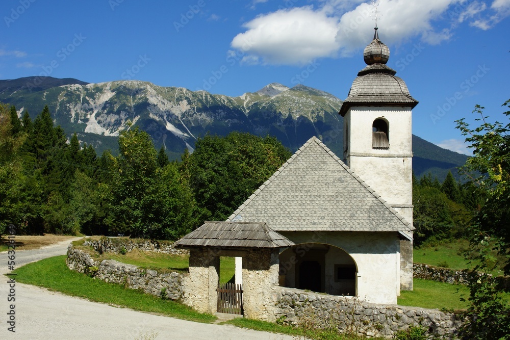 Kirche nahe Bled Slowenia