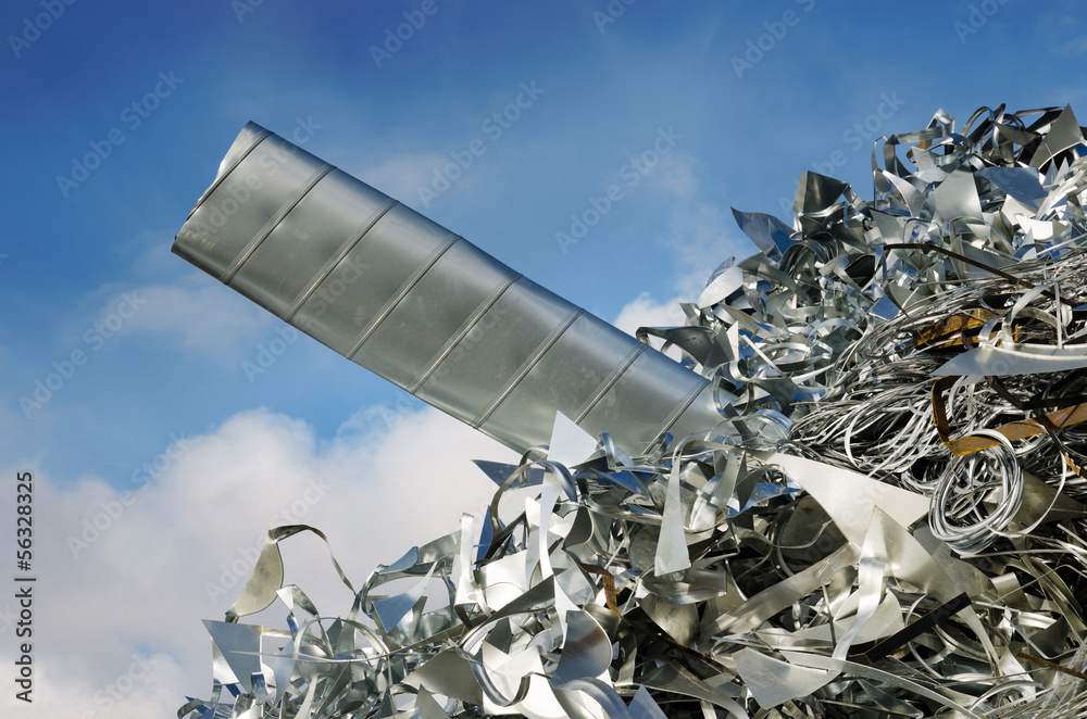Altmetall Aluminium Schrott Recycling Stock-Foto | Adobe Stock