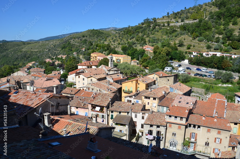 Village de Lucéram, Alpes maritimes