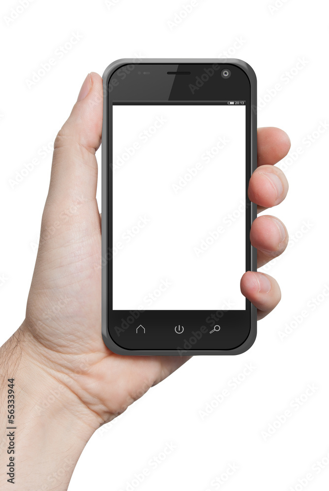 isolated male hand holding the phone tablet touch computer gadge isolated male hand holding the phone tablet touch computer gadge