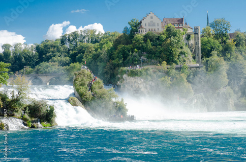 Bild auf Leinwand Rhine fall
