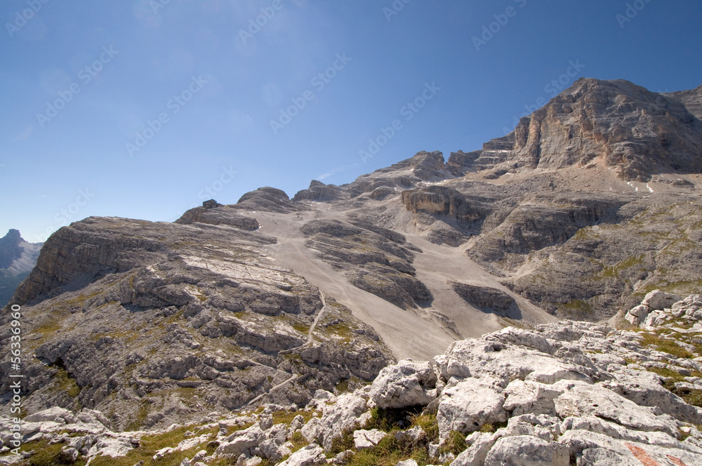 Tofana di Mezzo - Dolomiten - Alpen Tofana di Mezzo - Dolomiten - Alpen