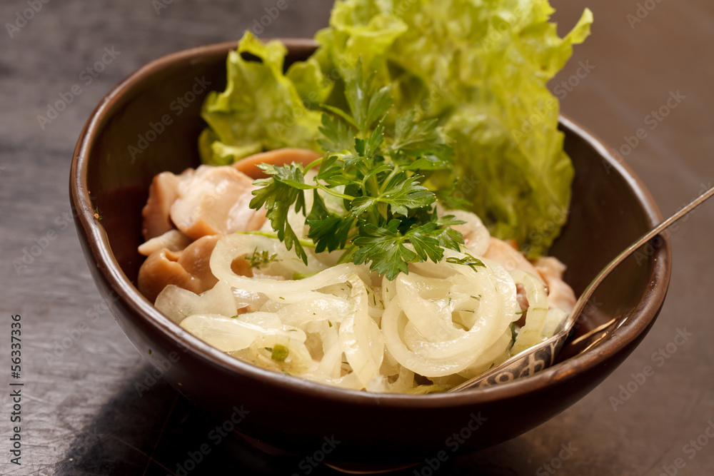 mushrooms with onion mushrooms with onion