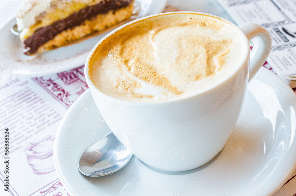 Hot latte Hot latte
