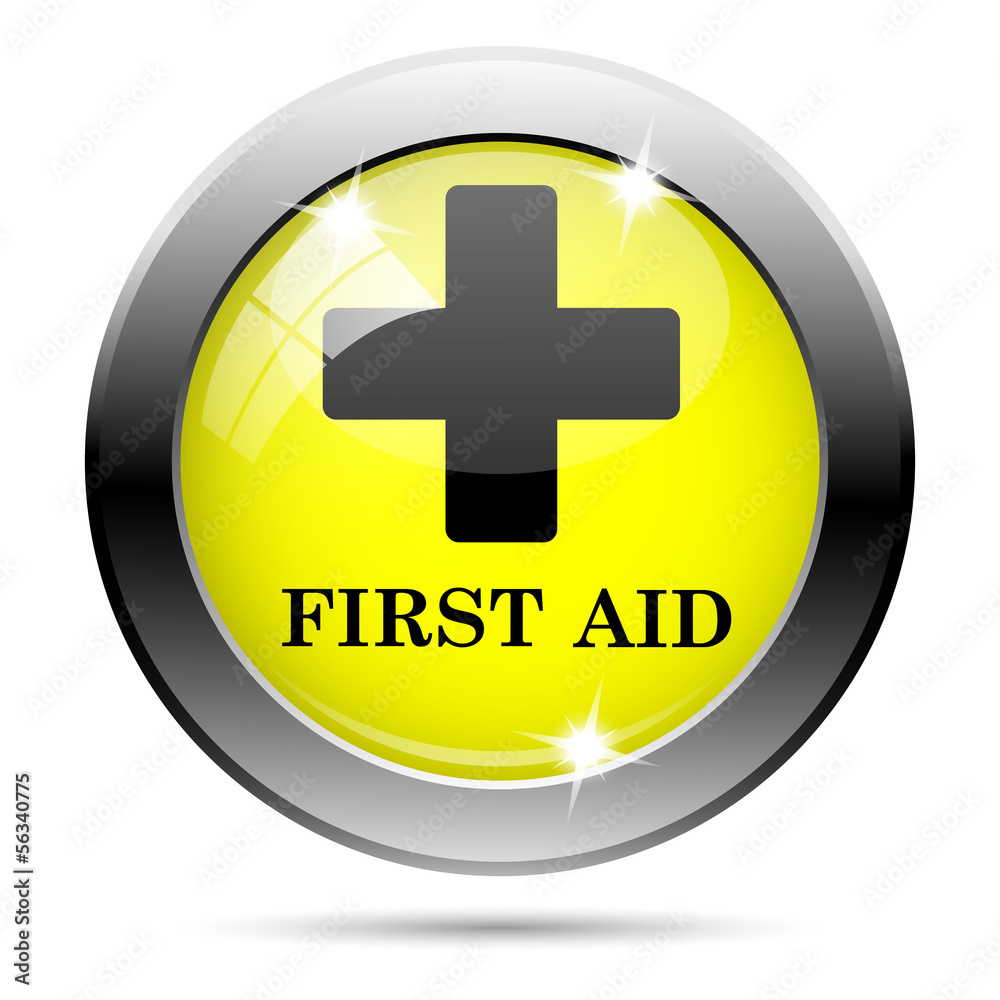 Obraz premium First aid icon