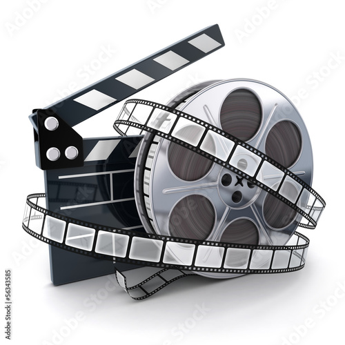 Obraz na plátně Spool and film