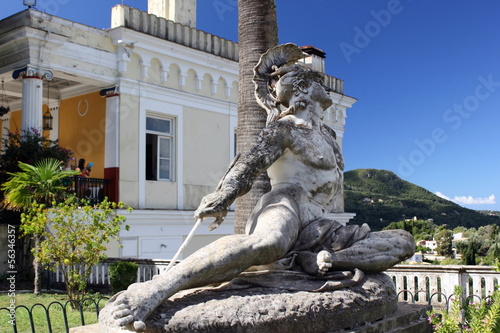 Wounded Achilles Statue