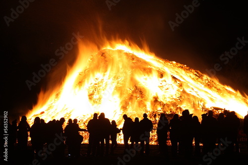 Watching the Bonfire