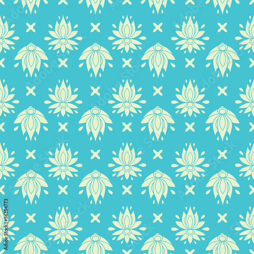 Seamless vector floral pattern