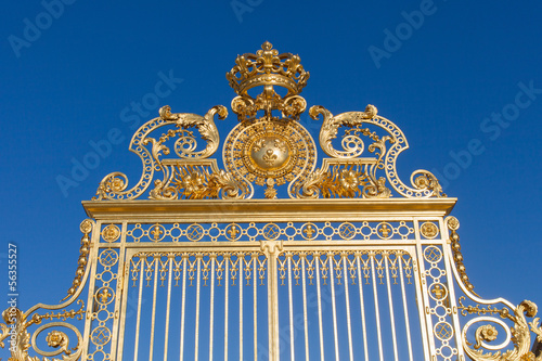 Golden gate at Versailles.