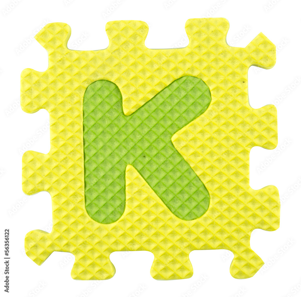 Fototapeta premium Alphabet puzzle