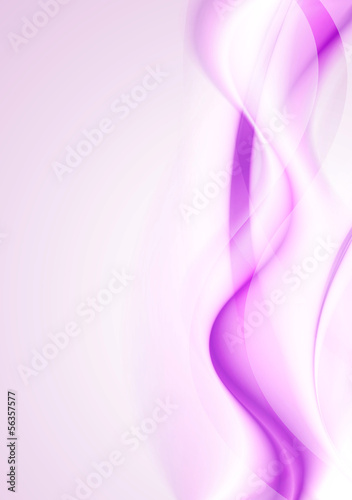 Abstract smooth waves design