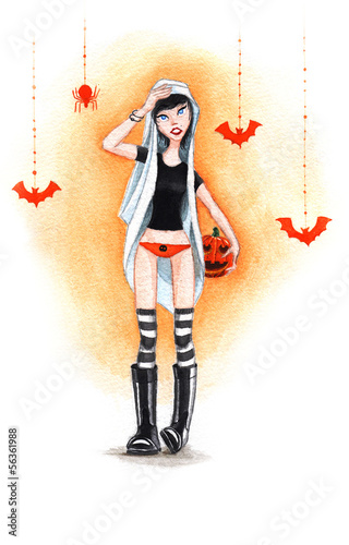 Halloween girl