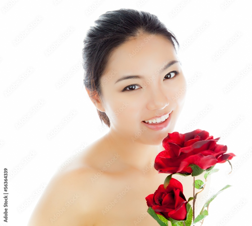 Attractive asian girl 20 years old shot in studio Attractive asian girl 20 years old shot in studio