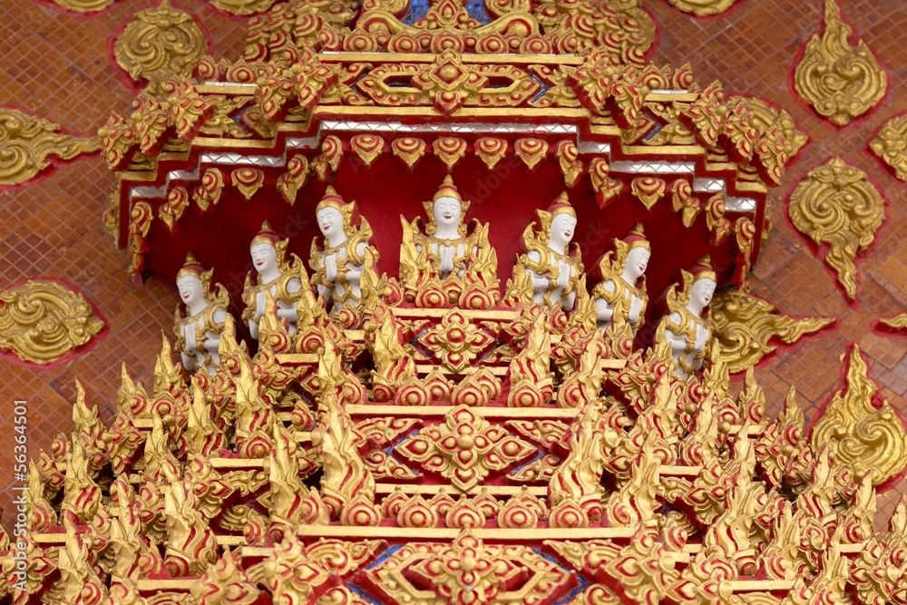 Obraz premium Thai religious pattern