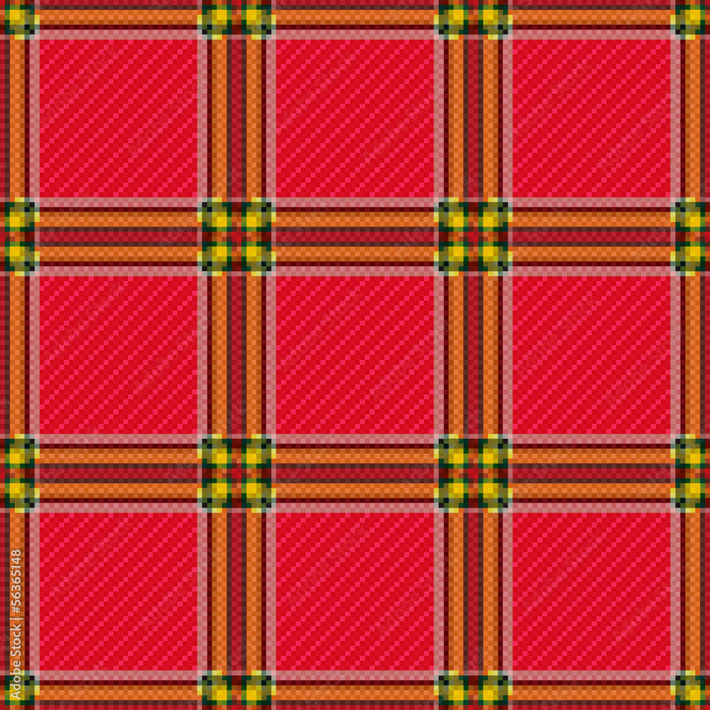 Seamless red checkered pattern Seamless red checkered pattern