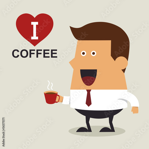 I love coffee.