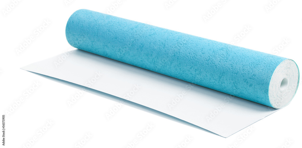 Wallpaper isolated on white