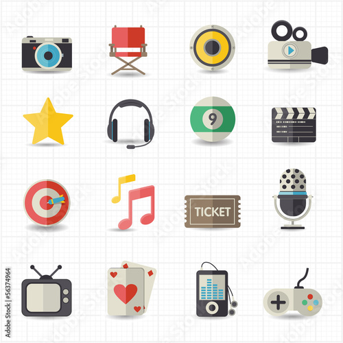 Entertainment movie icons