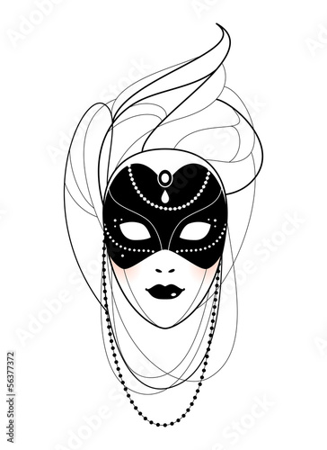 Venetian mask