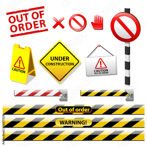 Out of order